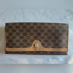 Celine Brown and Tan Wallet